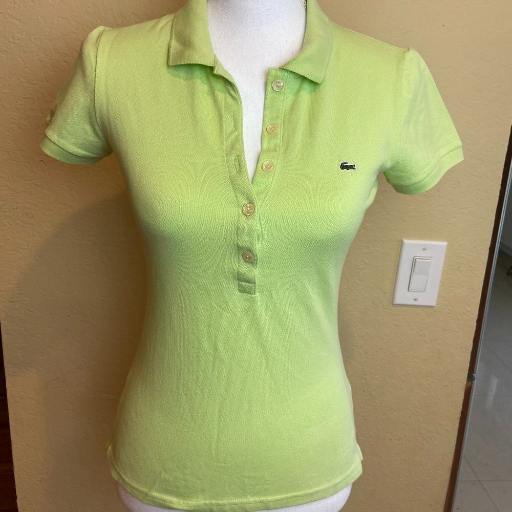 Lacoste Tee shirt Polo Sz S ( EU 36)